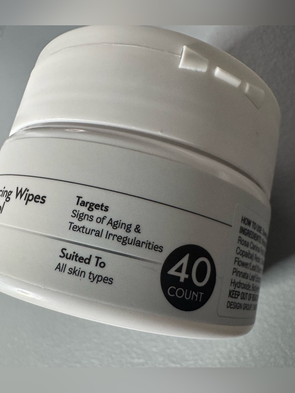 ReviveRx Exfoliating & Resurfacing Wipes with anti aging Retinol 40ct all skin - Picture 2 of 2